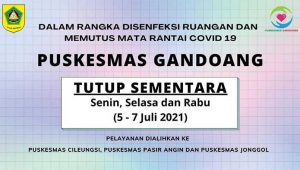 Tenaga Kesehatan Cileungsi Bertumbangan, Seluruh Puskesmas Tutup