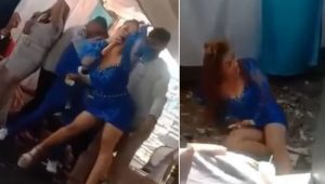 Disodok dari Belakang, Biduan Dangdut Terjungkal, Begini Kondisinya