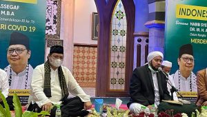 Airlangga-Habib Syech Gelar Indonesia Bershalawat, Doakan Pandemi Segera Berakhir 