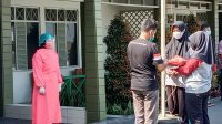 Pasien Isoput Covid-19 Kabupaten Sukabumi Ikut Gelar Upacara HUT ke-76 RI