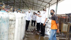 Walikota Sukabumi Pastikan Pasokan Oksigen Aman