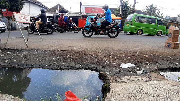 Drainase di Cisaat