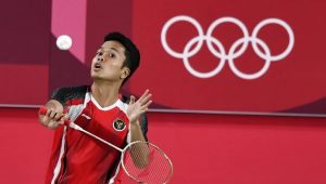 Ginting Sukses Harumkan Indonesia,  raih medali Perunggu di Olimpiade Tokyo 2020