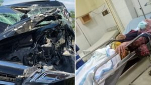 Mohon Doanya, Ketua Umum MUI Kecelakaan di Jalan Tol, Mobilnya Hancur