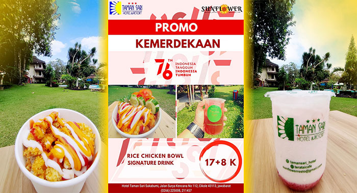 Taman Sari hotel Sukabumi Promo Kemerdekaan