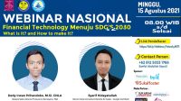 Catat Tanggalnya, HMTI dan HIMAKA Universitas Nusa Putra Menggelar Webinar Nasional Fintech