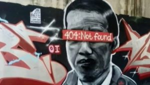 Pelukis Mural Mirip Presiden Jokowi Tangerang Dicari Polisi
