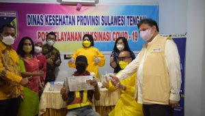 Menko Airlangga: Kunci Sukses Atasi Covid-19 di Sulteng dengan Replikasi Sukses Kampung Tangguh