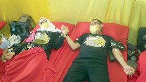 Jaga Stok Darah, Ketua Ampi Gelar Gerakan Donor