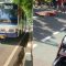 Bus Pusaka yang menabrak pengendara motor