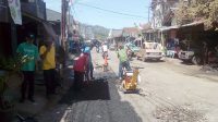 DPUTR Kota Sukabumi Garap Jalan Rusak
