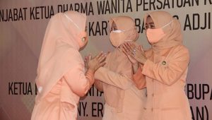 Sertijab Ketua DPW Kabupaten Sukabumi , Harus Bisa Jaga Etika dan Integritas Suami