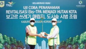 Hutan Kota Pondok Rajeg Dibuka