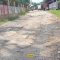 Jalan desa Kompa Rusak
