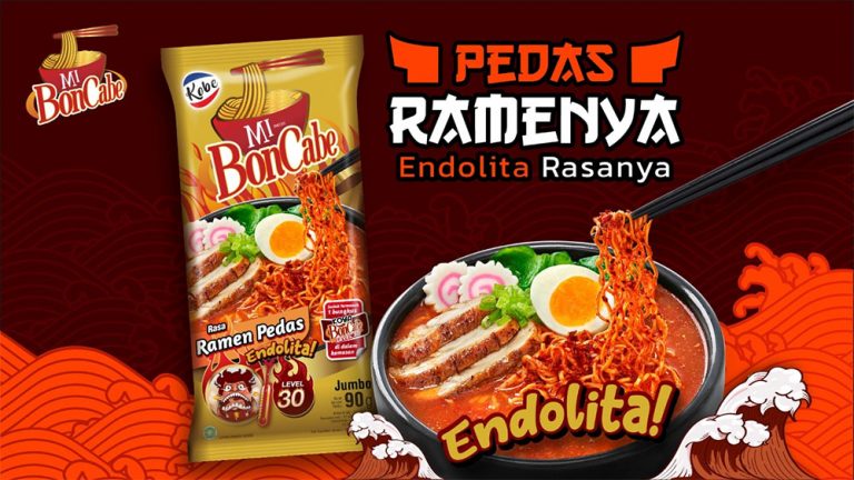 Mi BonCabe level 30 rasa Ramen Pedas