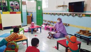 PAUD Uji Coba PTM  per Hari Ini