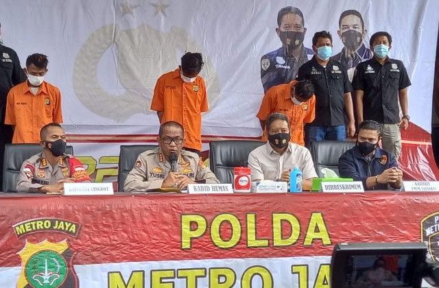 Rilis kasus penembakan ustad di Tangerang