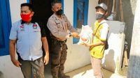 Terdampak Covid-19, Polsek Warudoyong Berbagi Sembako