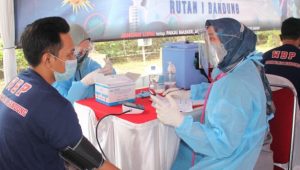 Rutan Kelas I Bandung Gelar Vaksinasi untuk Warga Binaan