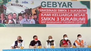 SMKN 3 Kota Sukabumi Gebyar Vaksinasi