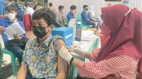 776 Siswa SMPN 6 Kota Sukabumi Ikuti Program Vaksinasi Merdeka