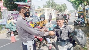 Ops Patuh Lodaya, Satlantas Polresta Sukabumi Sosialisasikan Kamseltibcar