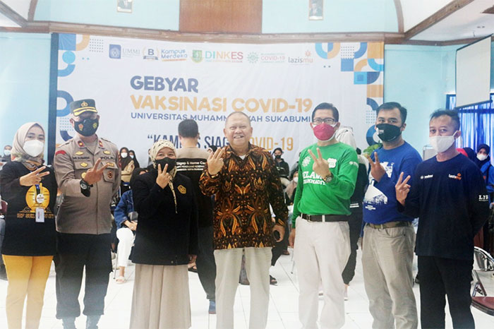 Universitas Muhammadiyah Sukabumi Gelar Vaksinasi