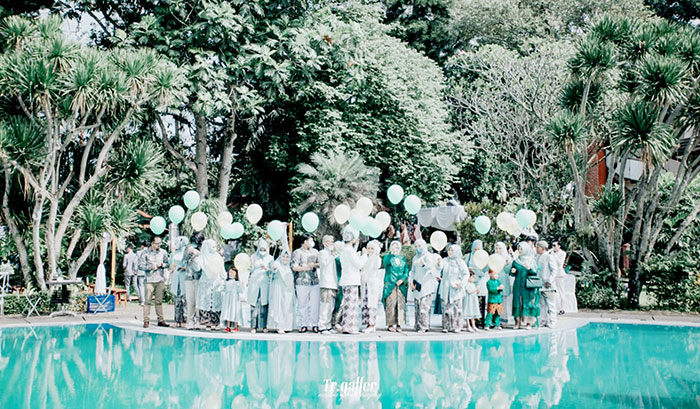 pernikahan di Taman Sari Hotel Sukabumi