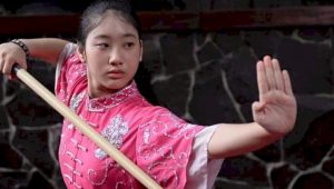 Membanggakan, Atlet Wushu Putri Termuda Jabar Boyong Emas PON Papua