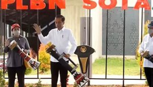 Presiden Jokowi resmikan PLBN Sota di Merauke Papua