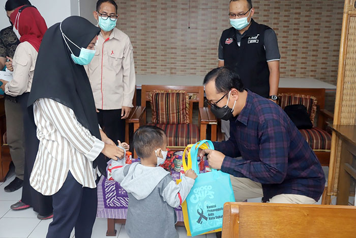 Walikota Sukabumi yang juga ketua KPA Kota Suakbumi, Achmad Fahmi