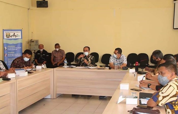 Sekretaris Daerah Kabupaten Sukabumi Ade Suryaman