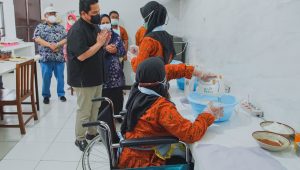 Erick Thohir Apresiasi Pemberdayaan Ratusan Anak Penyandang Disabilitas Binaan PLN di Bandung