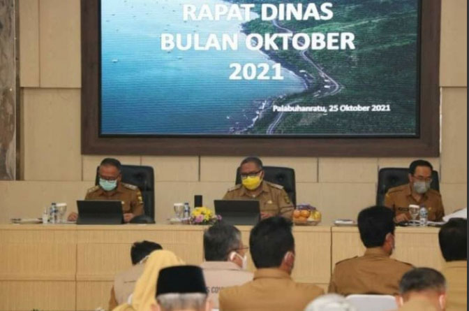 Rapat Dinas Pemkab Sukabumi