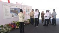 Didampingi Menko Airlangga, Presiden Jokowi Resmikan Groundbreaking Smelter Freeport Di Gresik