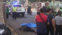 Pengendara motor tewas di Jalan Ahmad Yani