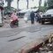 Tumpukkan sampah di Pasar Citeureup