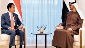 Nama Presiden Jokowi Diabadikan Jalan Abu Dhabi