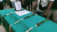 Vanessa Angel dan suami dishalatkan di Masjid Permata Qolbu