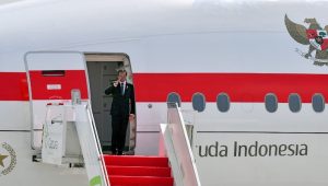 Presiden Jokowi Kembali ke Tanah Air