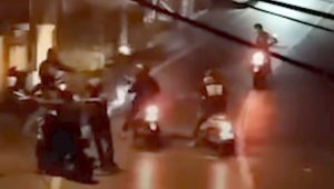 Brandal Motor Sukabumi Kembali Berulah, Serang Warga Terekam Video Amatir
