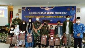 Syukuran HUT Korpri ke-50 di Sukabumi, Danrem 061/SK: Semoga Bahagia dan Tambah Dewasa