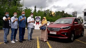 Gratis, Martina Nasabah BRI Unit Sukaraja Terima Mobil dari Undian Simpedes BRI Semester 2/2020