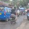 Jalan rusak di Dramaga, Kabupaten Bogor