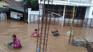 Hujan Lebat,  Jatinangor Terendam Banjir
