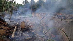 Rumah Warga Cihaur Sukabumi Gosong, Rugi Rp125 Juta