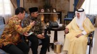 Menag Sampaikan Kesiapan Pemberangkatan Umrah Dihadapan Gubernur Mekkah