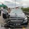 Mobil Mercy lawan arus di Tol JORR