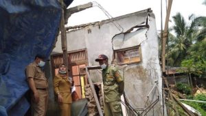 Pergerakan Tanah Sukajaya, 38 Rumah Rusak Warga Mengungsi