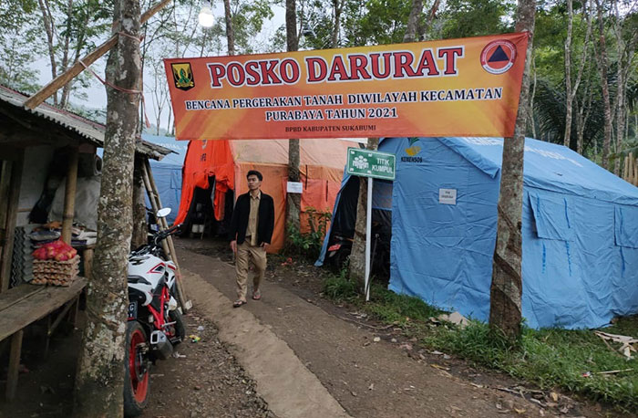 Posko Pergerakan Tanah Sukabumi